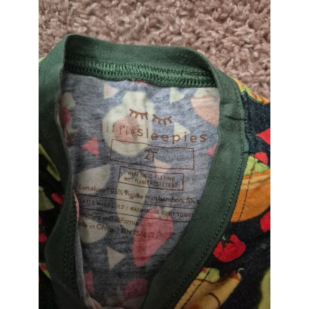 Little Sleepies Tacos size 2t
